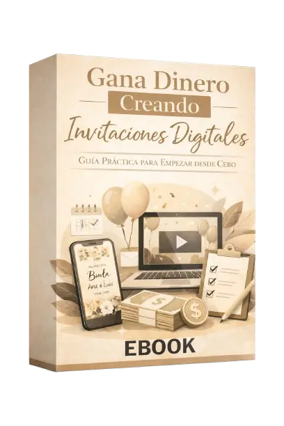 Ebook: Gana dinero creando invitaciones